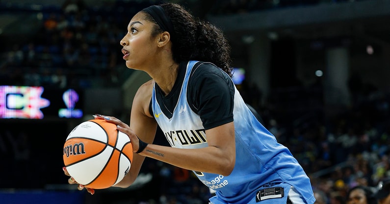 Chicago Sky forward Angel Reese