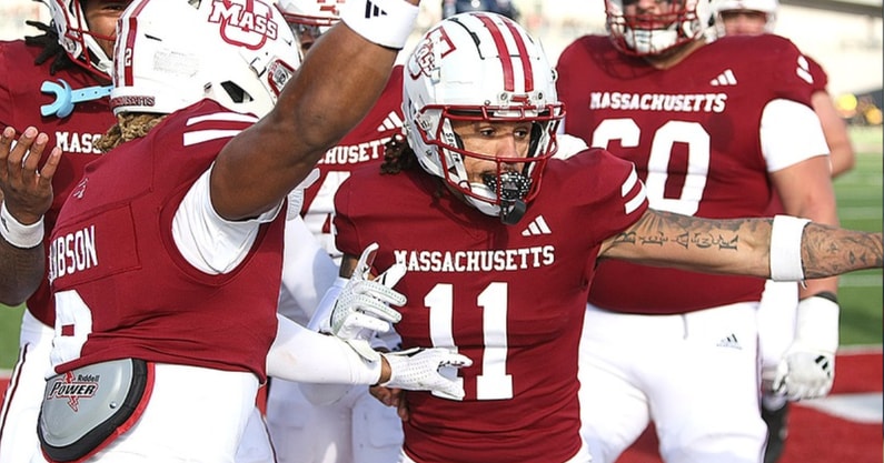 The Minutemen will visit Iowa City on Saturday.