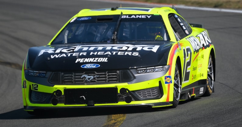 Ford Racing motorsports Ryan Blaney NASCAR