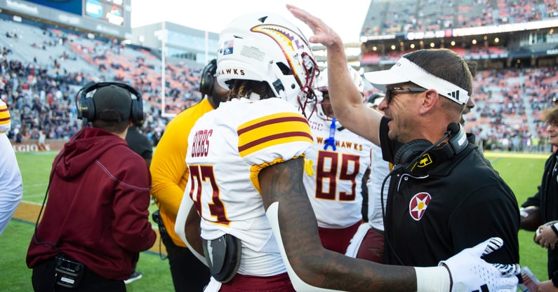 ULM coach Bryant Vincent