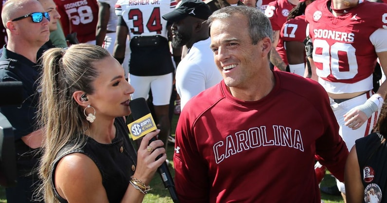 south carolina gamecocks sec network alyssa lang