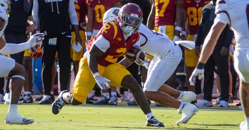 USC running back Waymond Jordan