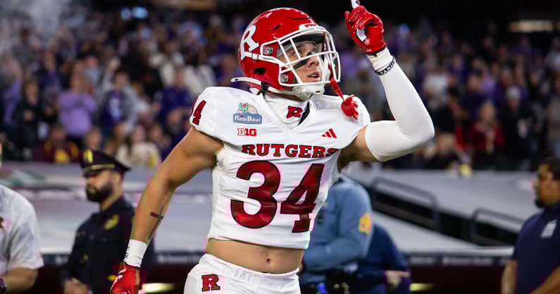 Rutgers defensive back Noah Shaw