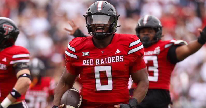 Texas Tech defensive lineman Skyler Gill-Howard (Photo by Chase Seabolt/RedRaiderSports.com)