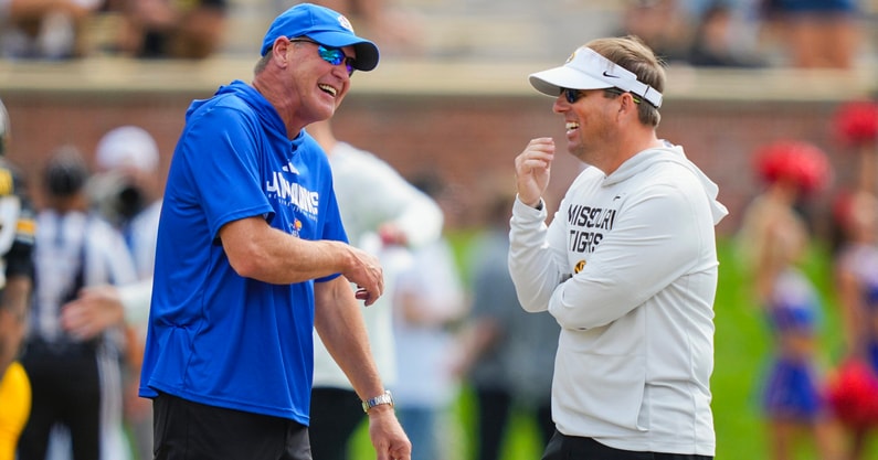 NCAA Football: Kansas at Missouri