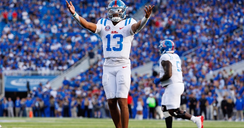 NCAA Football: Mississippi at Kentucky