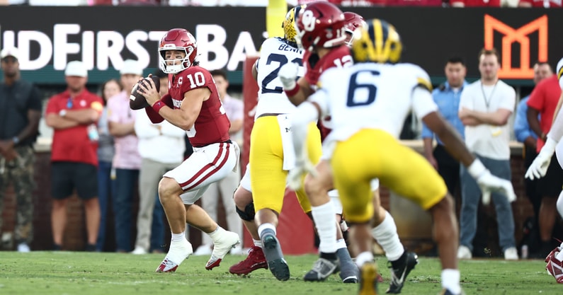 NCAA Football: Michigan at Oklahoma