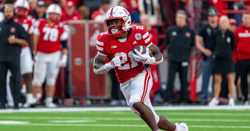 Emmett Johnson Nebraska Akron football