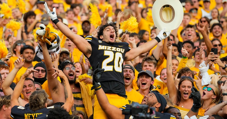 NCAA Football: Kansas at Missouri