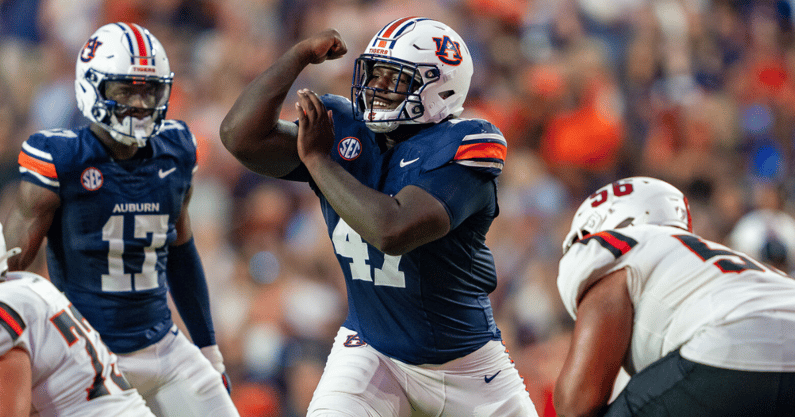 Malik Bolcton (Photo by Matt Rudolph/AuburnSports)