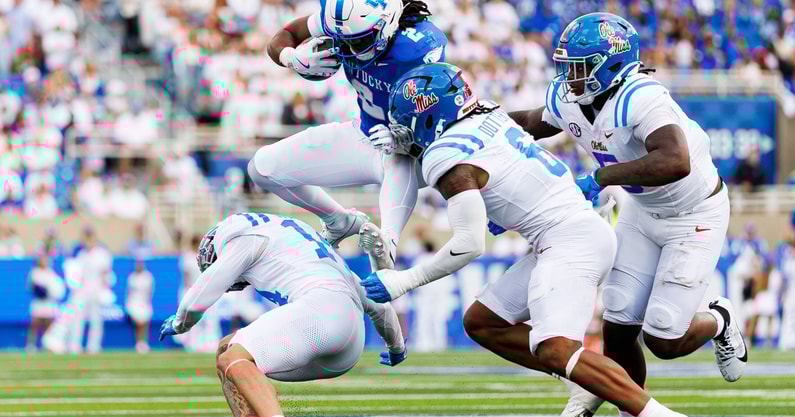 NCAA Football: Mississippi at Kentucky