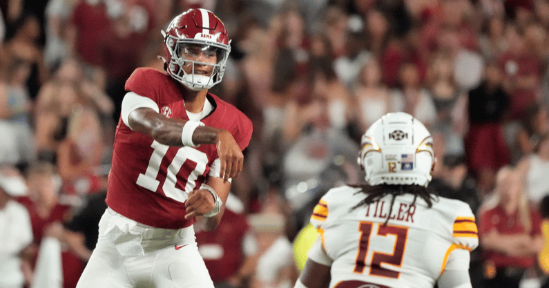 Alabama QB Austin Mack