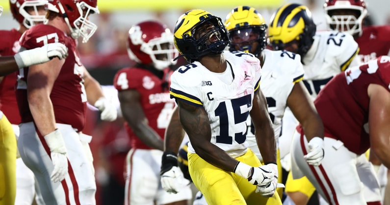 NCAA Football: Michigan at Oklahoma