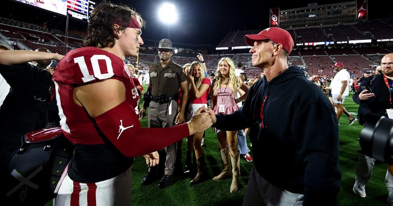 NCAA Football: Michigan at Oklahoma