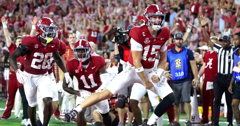 Alabama QB Ty Simpson