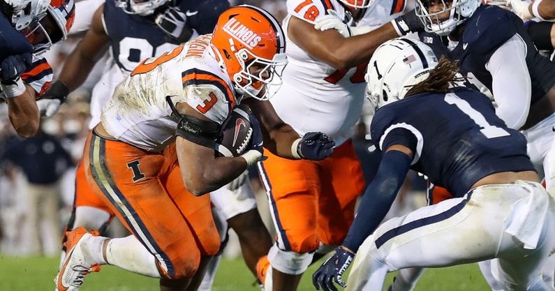 Kaden Feagin, Illinois vs. Penn State