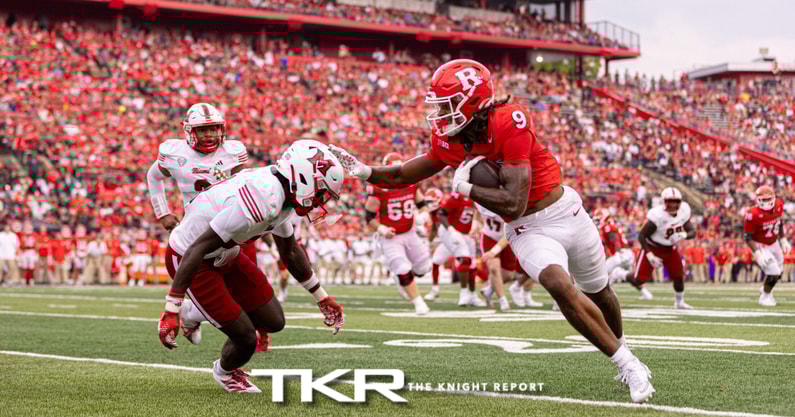 Rutgers Football WR Ian Strong