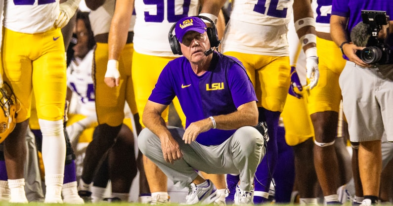 NCAA Football: Louisiana Tech at Louisiana State