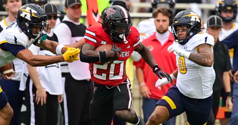 Texas Tech RB J'Koby Williams