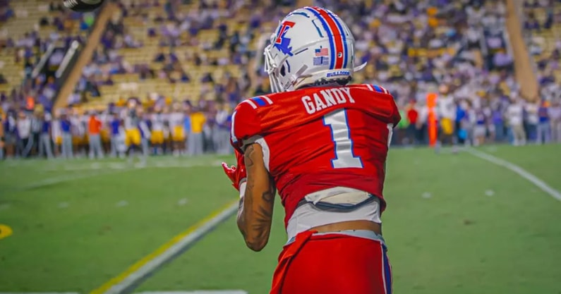 Devin Gandy touchdown catch versus LSU.