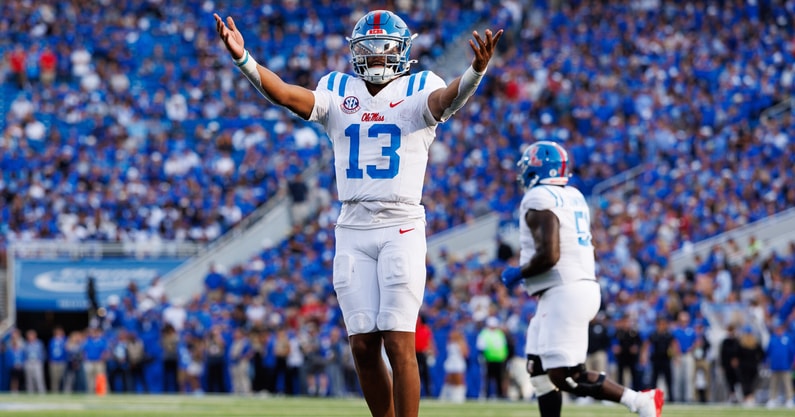 NCAA Football: Mississippi at Kentucky