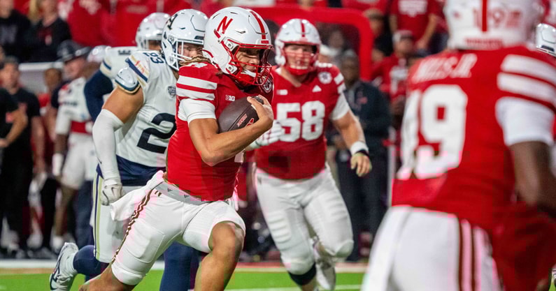 NCAA Football: Akron at Nebraska