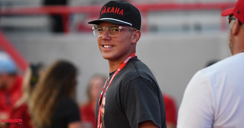 2026 QB Dayton Raiola at game in Nebraska