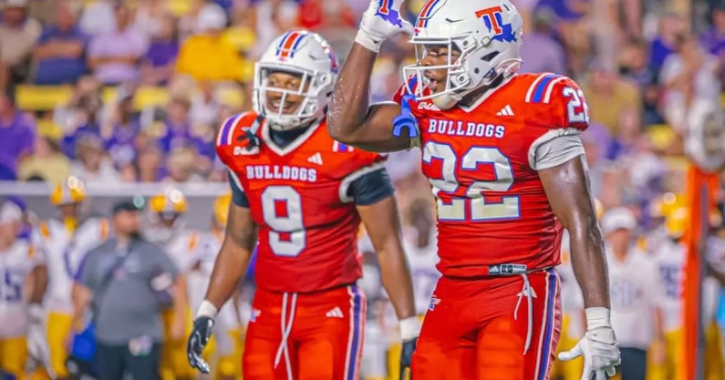 Jadon Mayfield vs LSU.