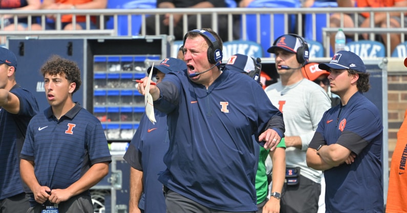 NCAA Football: Illinois at Duke