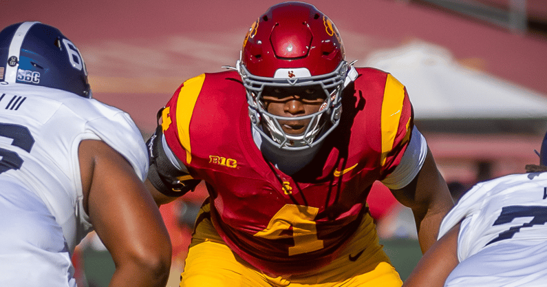 USC defensive lineman Jahkeem Stewart