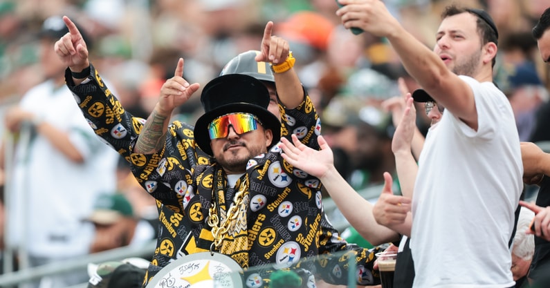 steelers fans jets