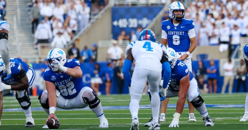 Cutter Boley vs. Ole Miss (Photo via Mont Dawson, Kentucky Sports Radio)