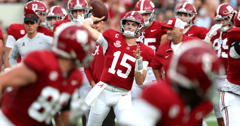 Alabama QB Ty Simpson