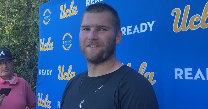 UCLA tight end Jack Pedersen