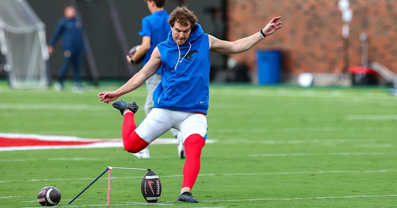 rhett-lashlee-addresses-kicking-situation-for-smu-as-competition-is-opened-up