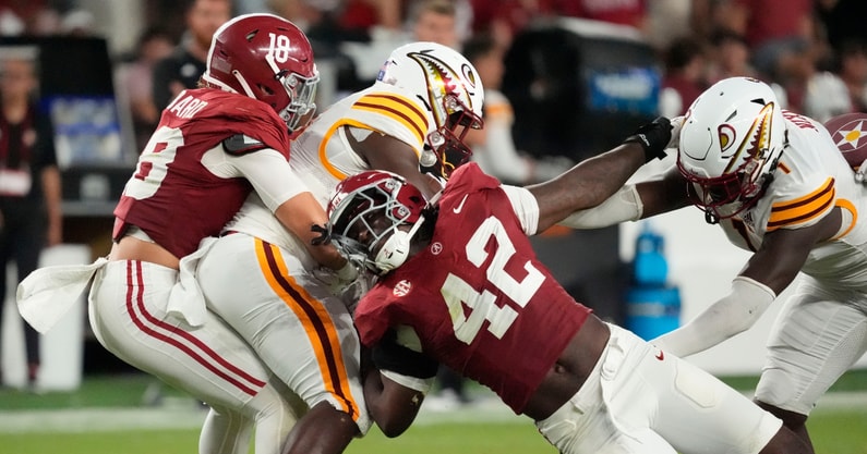 Alabama DB Bray Hubbard