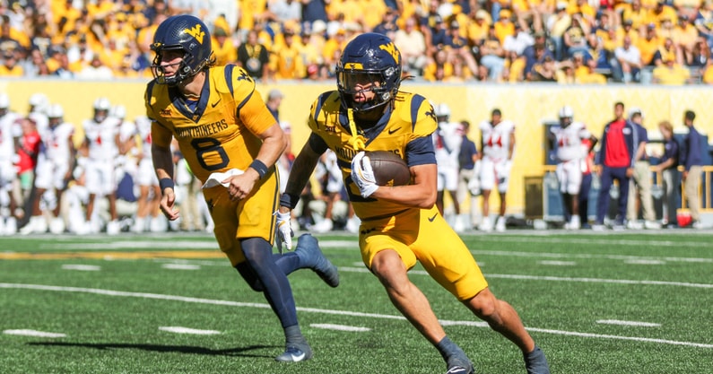West Virginia wide receiver Rodney Gallagher