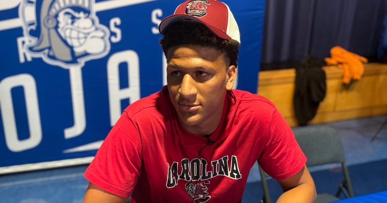 South Carolina Gamecocks TE commitment Caden Ramsey (Photo: Chris Clark | GamecockCentral.com)