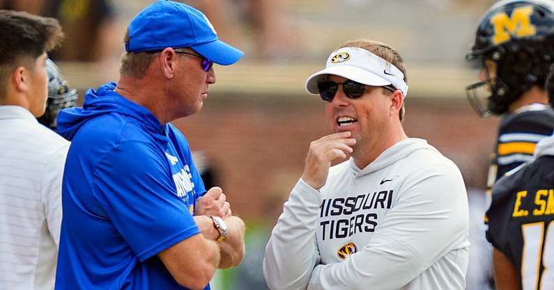 NCAA Football: Kansas at Missouri