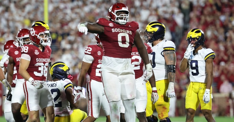 NCAA Football: Michigan at Oklahoma