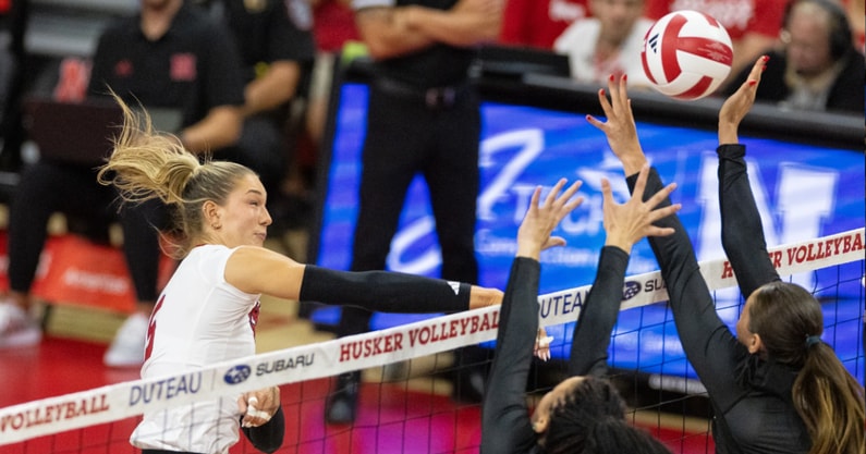 Nebraska volleyball Andi Jackson