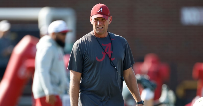 Alabama coach Kalen DeBoer