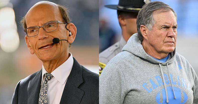 Paul Finebaum, Bill Belichick