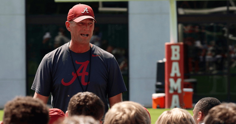 Alabama coach Kalen DeBoer