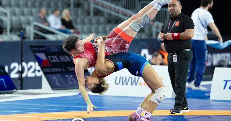 Kennedy Blades suplex