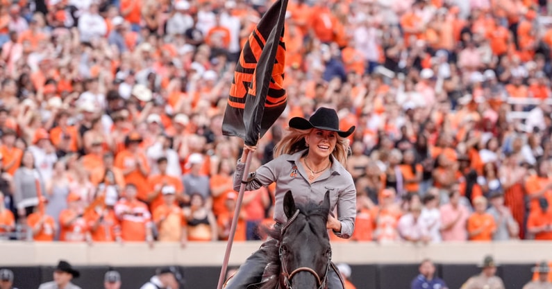 Oklahoma State spirit rider