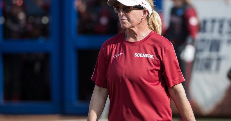 NCAA Softball: Womens College World Series-Oklahoma at Texas Tech