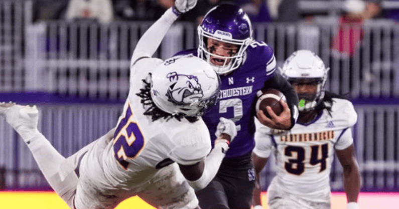 Ryan Boe stiffarm