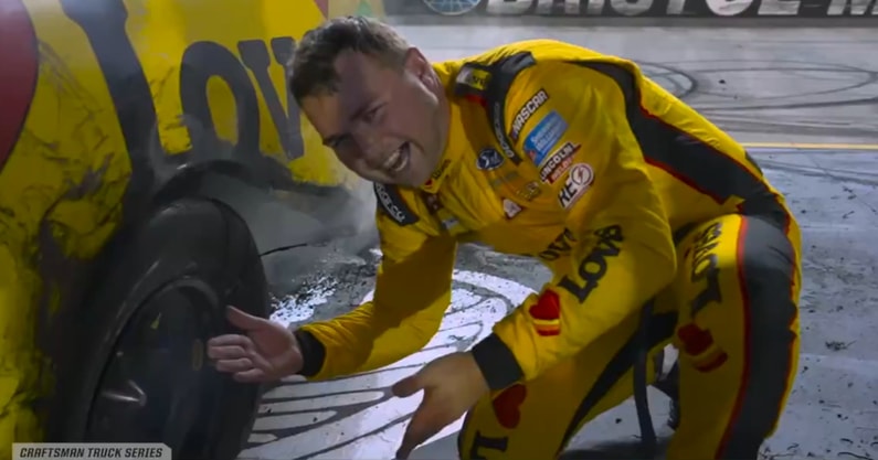 Layne Riggs Bristol burnout