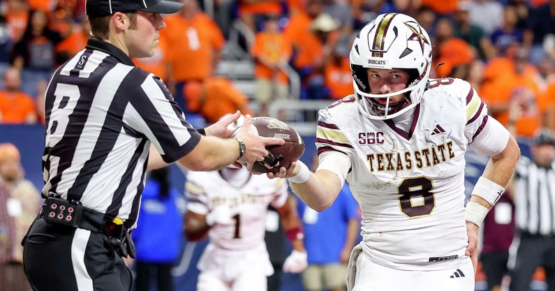 Texas State QB Brad Jackson